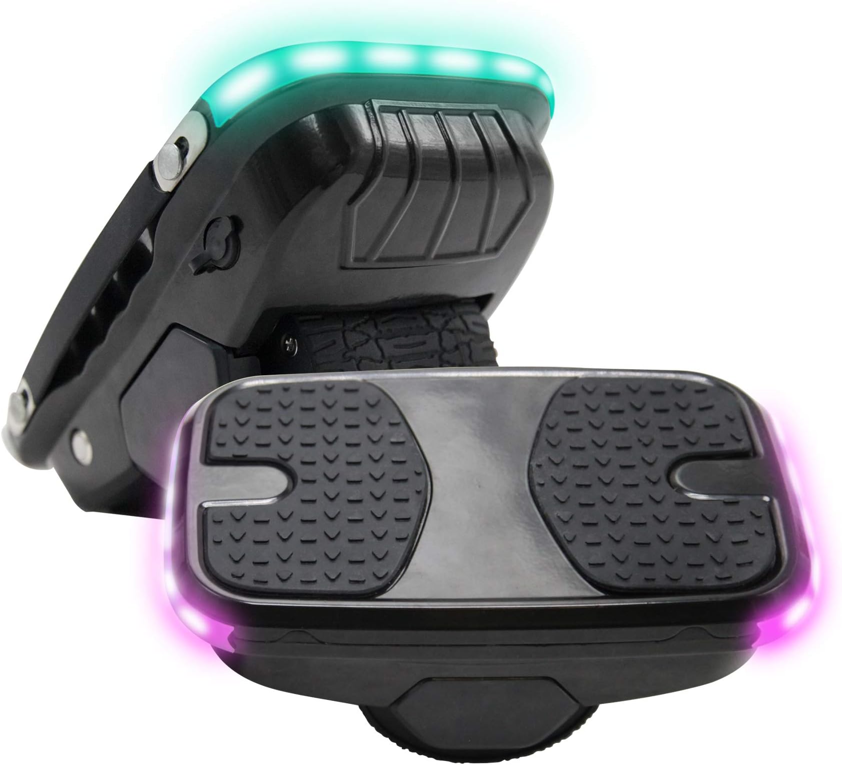 Hiboy - Inline skates with LED, self-balancing skates, Drifting board, Hovershoes-01, black