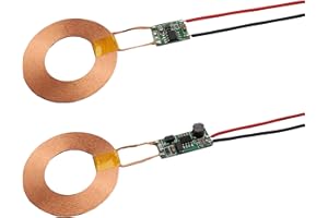12V 23mm Distance Wireless Charging 5V 100mA~1.2A Output 42mm Coil Wireless Transmitter + Receiver Power Charger Transfer