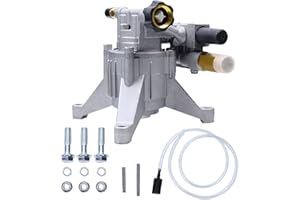 MOCW 7/8" Shaft Vertical Pressure Washer Pump 3400PSI 2.5GPM Power Washer Pump Replacement for Honda, for Simpson, for RYOBI,For Briggs and For Stratton, Subaru, for Craftsman 308653078, GCV160, GCV190
