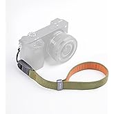 PGYTECH Camera Wrist Strap Air for Photographers Adjustable Quick Release Camera Hand Strap for Sony/Nikon/Canon/DSLR/SLR/Gopro Cameras, Green