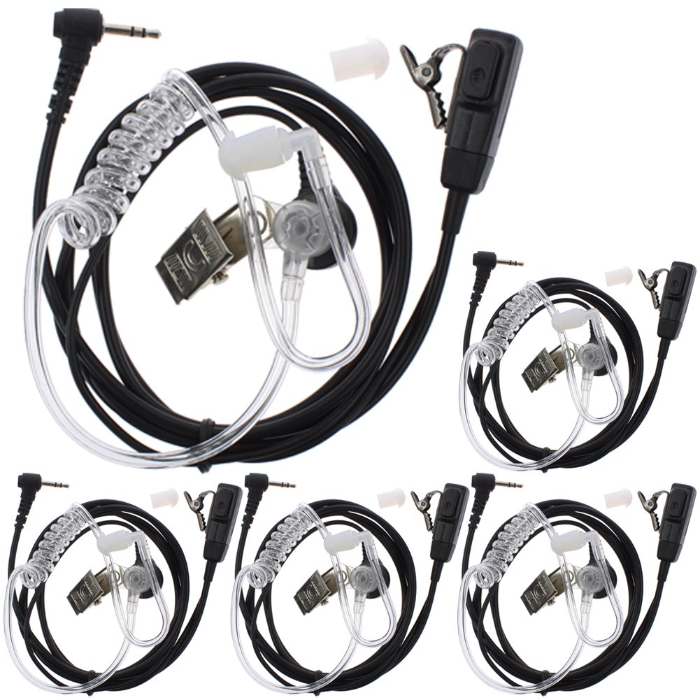 Amazon.com: Aoer 1 Pin Covert Acoustic Tube Earpiece Headset for Motorola  Cobra Talkabout Walkie Talkie Two Way Radio 1pin (5pack): Car Electronics