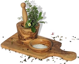 Amazon De Figura Santa Olivenholz Fur Tisch Tafel