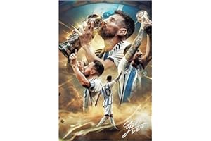 COSIBOA Lionel Poster Messi Poster Canvas Poster Bedroom Decor Sports Landscape Office Room Decor Gift Unframe: Unframe:12x18inch(30x45cm) (Messi-2)