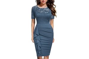 Mmondschein Womens Cocktail Dresses for Wedding Guest Evening Party Church Dress