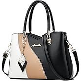 DAINAOTM Purses and Handbags for Women Tote PU Leather Ladies Satchel Top Handle Crossbody Shoulder Bag | PU Leather, Ladies, Top Handle, Crossbody