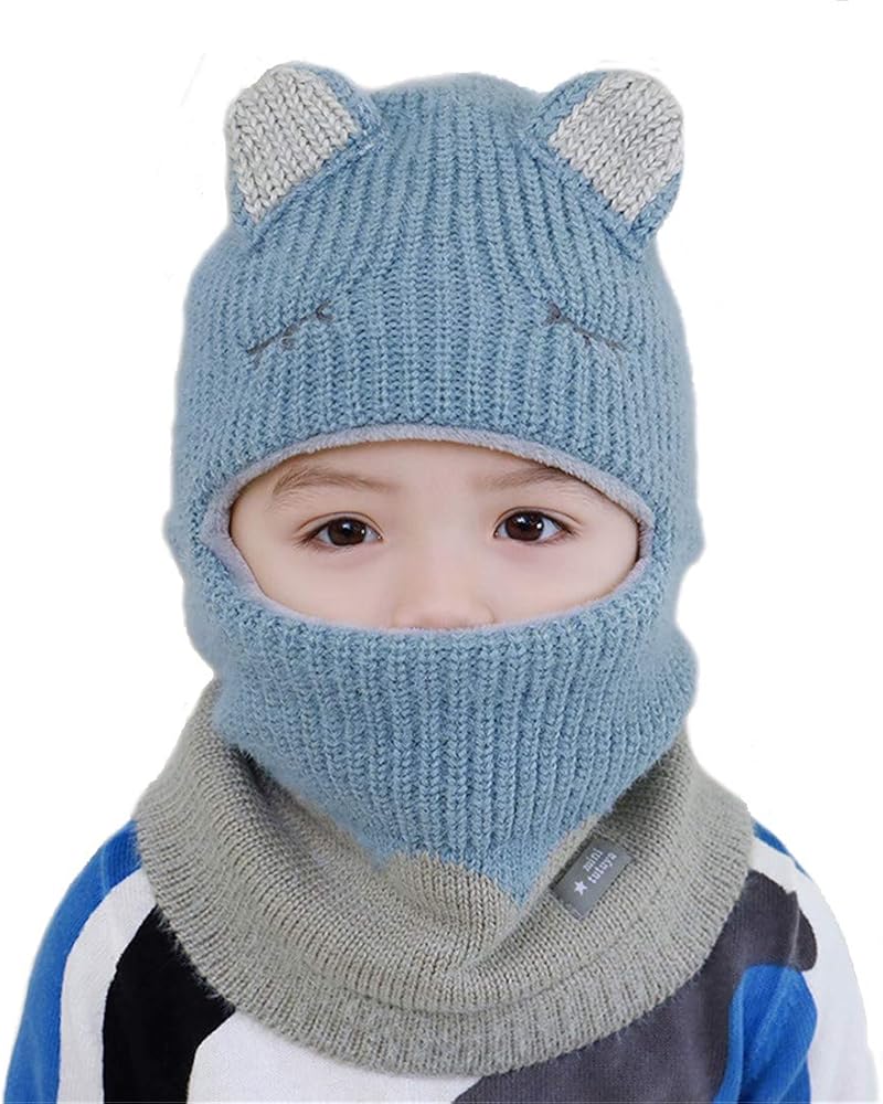 baby hat scarf and mitten set