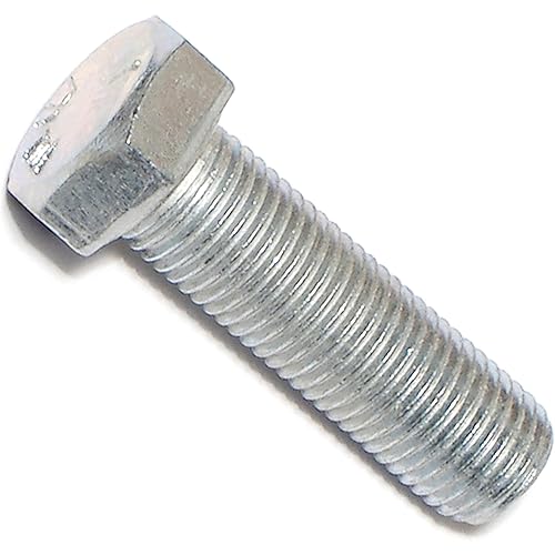 Hard-to-Find Fastener 014973247263 Grade 5 Fine Hex Cap Screws, 3/8-24 x 1-1/4, Piece-10, zinc