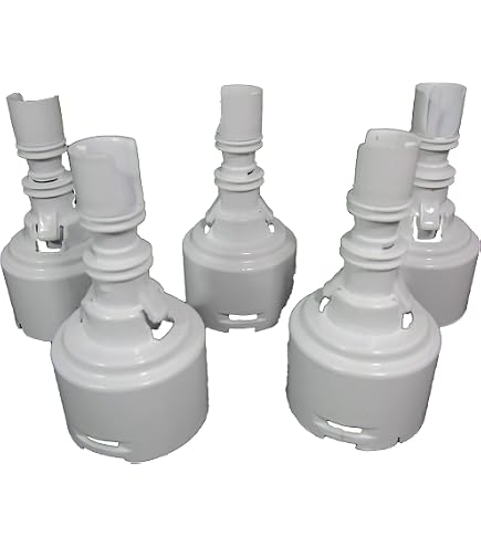Waterway PolyStorm Spa Jet Snap-In Diffuser – White PVC, Part 218-4000, USA Made