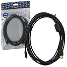 ZedLabz 3M charging cable for Sony PS4 controllers - gold plated extra long micro USB charger play cable lead for with friction locking connector - [Sony PlayStation 4]