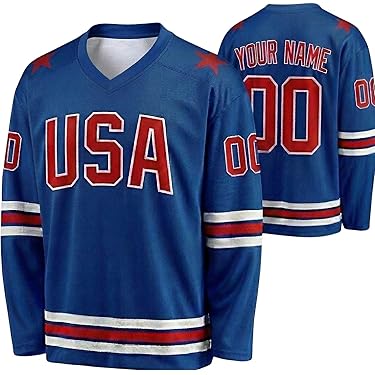 Maillot de hockey sur glace de sublimation pour sports d'équipe de bonne qualité