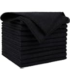 Ovwo 12 Piezas Paños Microfibra Limpieza De Premium - Bayetas Microfibra Súper Absorbentes, Ideal Para Trapos Cocina, Paños De Cocina, Trapos Limpieza, Bayeta Cristales, Bayeta Atrapapolvo, 12" X 12