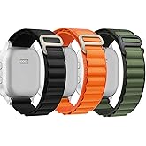 Sport Alpine Loop Bands Compatible with Apple Watch Ultra 3 2 1 Band 49mm 46mm 45mm 44mm, Nylon Sport Loop Bands for iWatch Series 11 10 9 8 7 SE 6 5 4 3