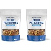 Happy Belly Pistachio Mix, 1 Pound | Deluxe | Pack of 2