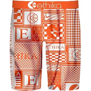 Ethika Boys Staple Boxer Brief, Boat Bois | 90% Polyester boys staple with Original Staple Fit, No Pull-Down Fit, and 4-Way S