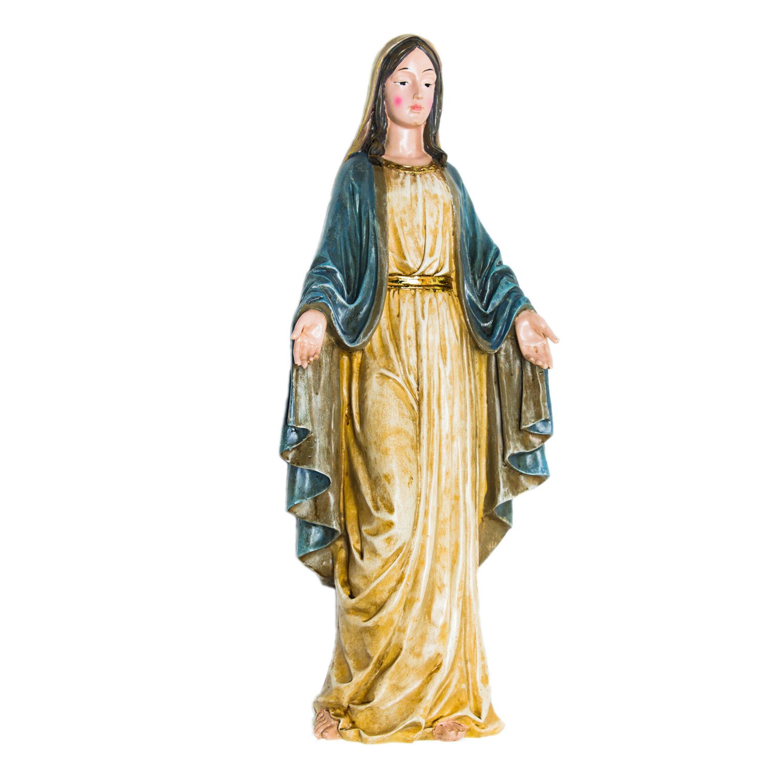 Virgin MARY Blessed Mother Garden Statue lawn sculpture NEW, New, Free