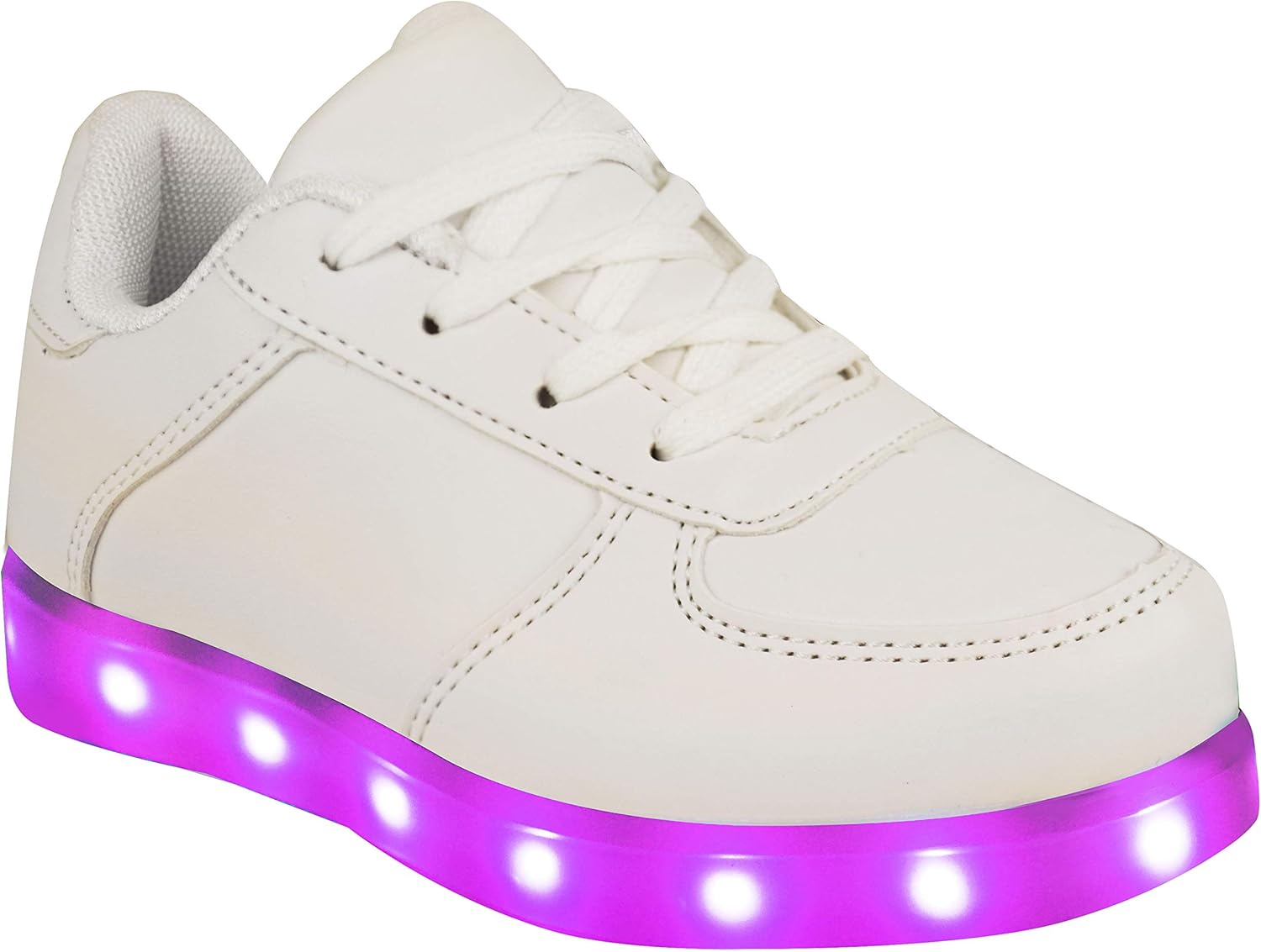 Kids Girls Trainers Flashing LED 