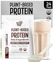 NUTRAPULSE Organic Vegan Protein Powder Sample Pack