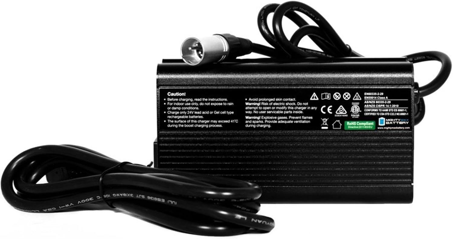 Scooter Battery Charger 24V 5A Shoprider Streamer 888WB, 888WNLB
