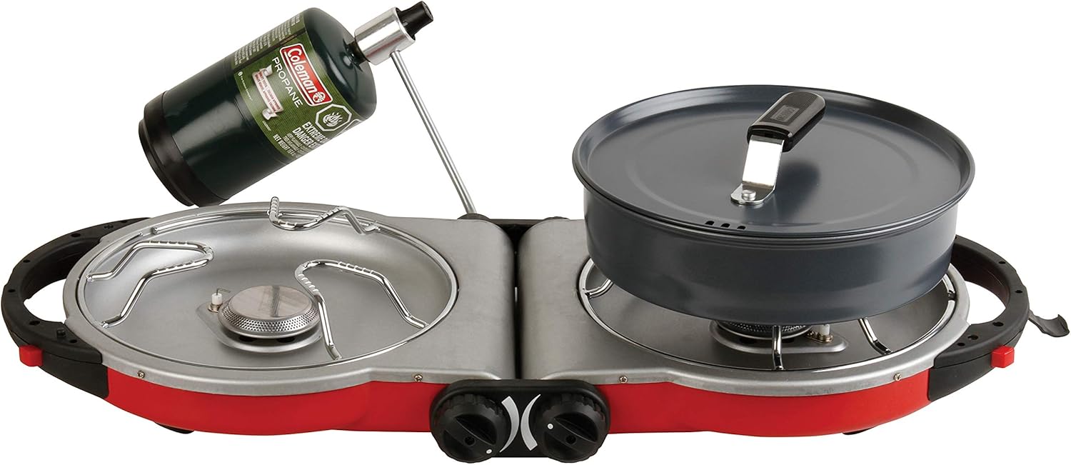 coleman fold n go stove