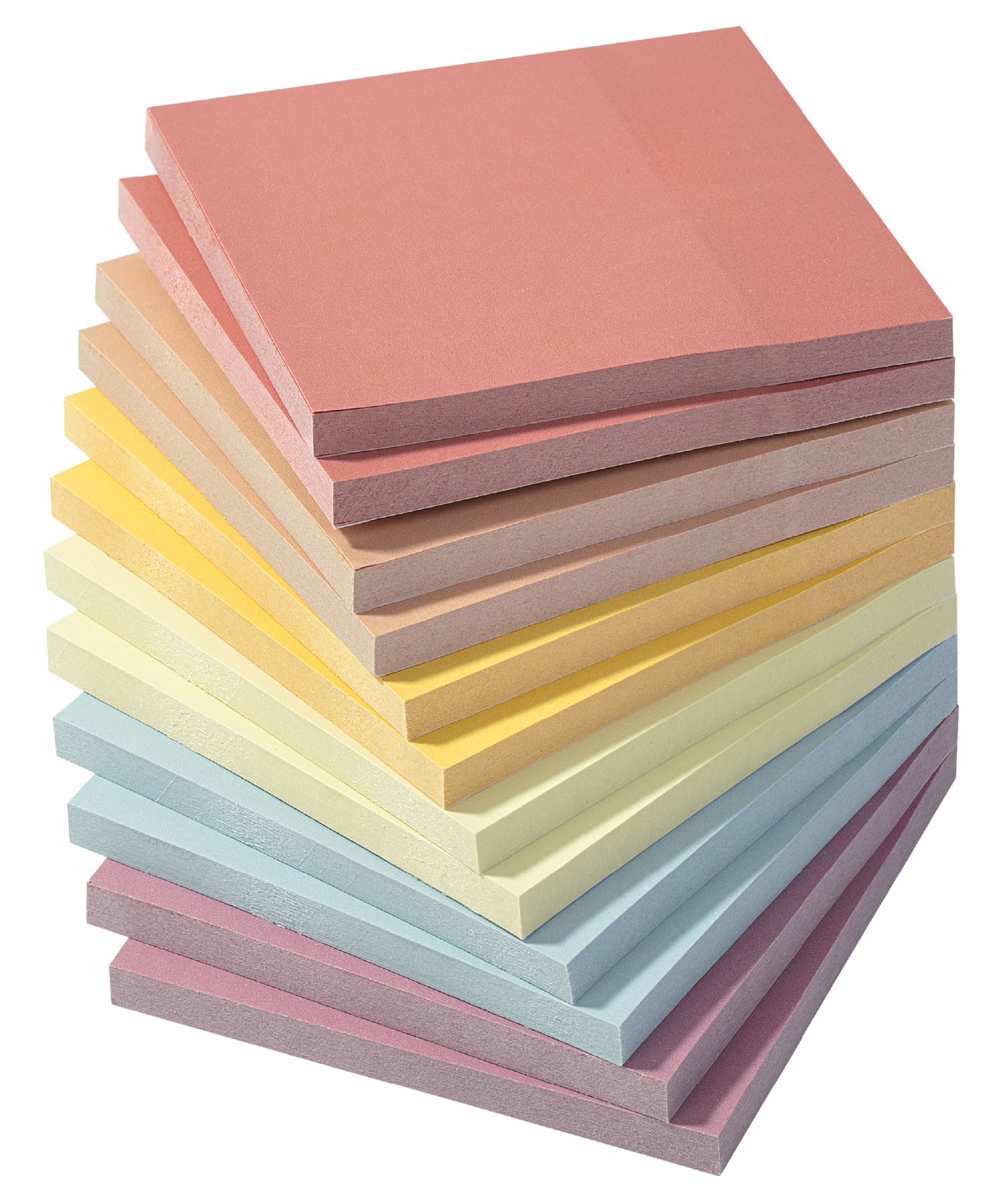Photo 1 of Mr. Pen- Sticky Notes, 3”x3”, 12 Pads, 600 Sheets, Colorful Sticky Notes 3x3, Sunlit Sands