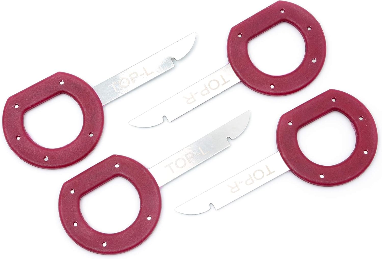 AFA Tooling Replacement for Radio Removal Tool 1C0-051-530 and T87P-19061-A for Ford, Volkswagen, Mercedes and Audi - Won't Bend or Break: Automotive