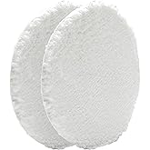 Griot's Garage BOSS Microfiber Fast Cutting Pads for Car Detailing, Polishing and Maximum Paint Correction, Orbital Polisher Buffing Pads, 6”, Set of 2