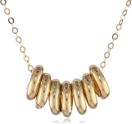 7 rings necklace Clearance