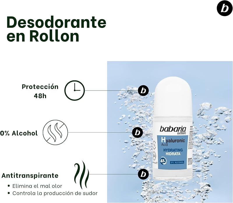 - Pack Regalo Mujer Con Acido Hialuronico | Set De Cuidado Cara Y Corporal: Crema De Manos, Desodorante, Gel Limpiador Facial Y Loción Hidratante | Rutina Antiedad Vegana