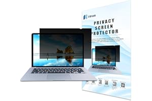 J J-Dream 14 Inch Computer Privacy Screen Filter for Widescreen Laptop - Anti Glare - Blue Light Filter - Anti-Scratch Protector (16:9 Aspect ratio)