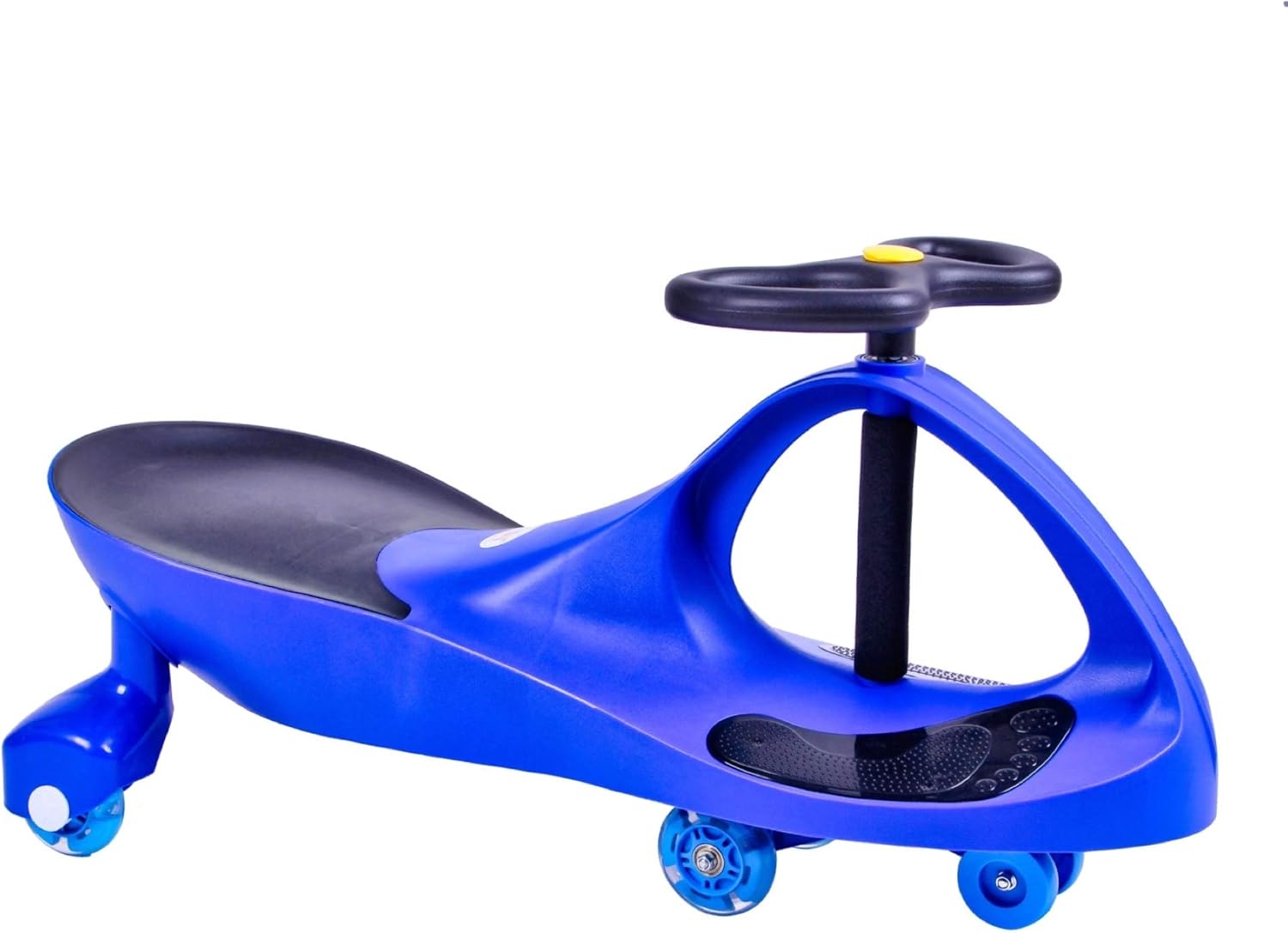 led wheel swing car ride on