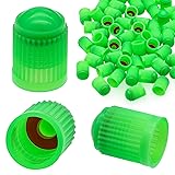 MEAJOO 100PCS Tire Valve Stem Caps, Corrosion