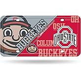 NCAA Ohio State Buckeyes Metal License Plate Tag