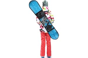 YYST Snowboard Shoulder Strap Snowboard Sleeve Snowboard Carry Strap Snowboard Sling Snowboard Carrier- Universal, Adjustalbe, Fits all Shapes of Snowboards!