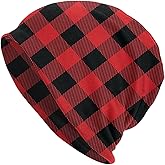 LAIPUTER Holiday Beanie Standard Closed Chemo Knitted Hats Baggy Slouchy Skull Cap Cancer Headwear for Women Men