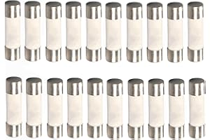 20 pcs T4AH250V, T4A 250V, T4 H250V, T4A 250V, T4H250V cartridge Ceramic Fuses 5X20m Vigor_Source