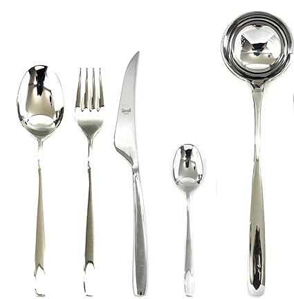 Mepra 105222049 - Cubertería especial unificada, color plateado