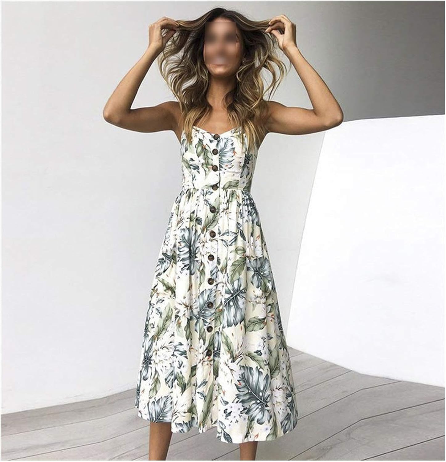 light yellow sundress