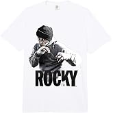 Rocky Shadow Boxing Portrait Logo Comfort Colors Adult Heavyweight T-Shirt