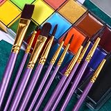 UCANBE Athena Face Body Paint Oil Makeup Set 20 Colors with Brushes Stencil view 5