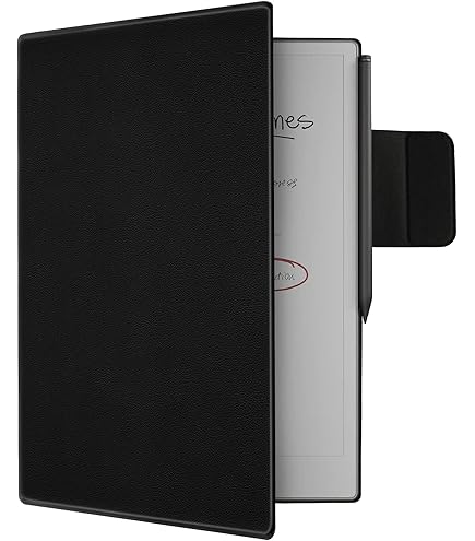 Amazon.com: reMarkable Paper Pro - Premium Leather Book Folio for