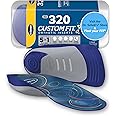 Dr. Scholl’s Custom Fit Orthotics 3/4 Length Inserts CF 320, 5-in-1 All-Day Pain Relief for Feet, Lower Back, Knees, Heel & Plantar Fasciitis, Arch Support Shoe Insoles for Men Women, FSA HSA Eligible