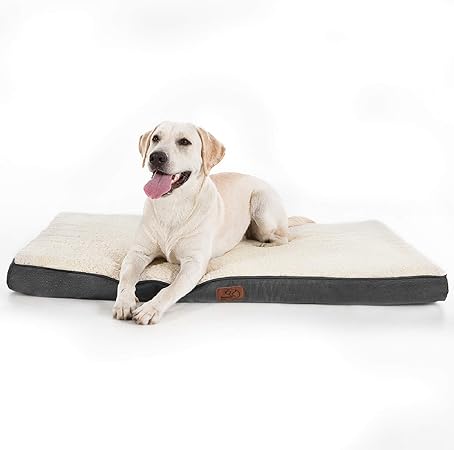 grey dog bed large