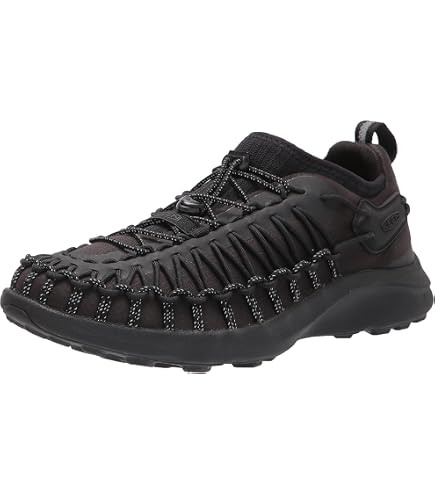 Amazon.com | KEEN Men's Uneek WK Sneakers, Black/Black, 10 Medium