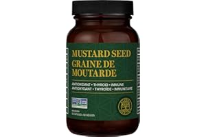 Global Healing Selenium Mustard Seed - Selenium Supplement 200mcg (60 Capsules)