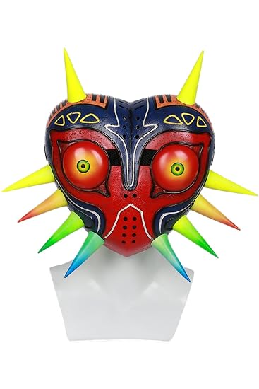 Xcoser Halloween Majora's Maske Deluxe Spiel Cosplay Kostüm Replik für Erwachsene