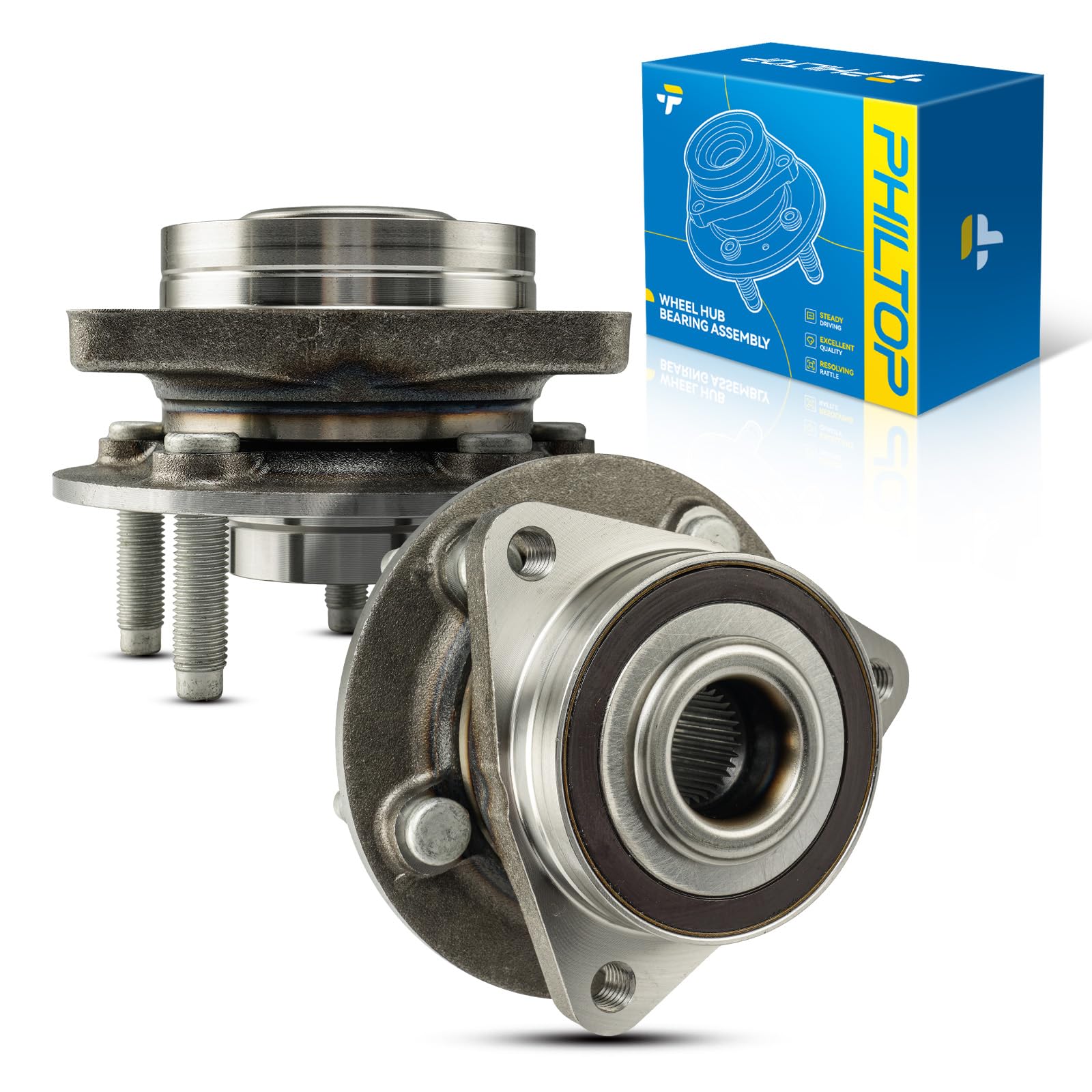 Photo 1 of ***t's used, it's missing a part and it's not known if it works 100%.***PHILTOP 513403 Front Wheel Bearing Fit for Chevrolet Volt 2016-2019, Chevrolet Bolt EV 2017-2018, 5 Lugs Wheel Hub Assembly W/ABS