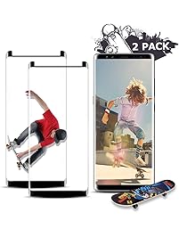[2 - Pack] Galaxy Note8 Screen Protector,Wtbone [3D Curved Edge][Case Friendly] Ultra Clear 9H Hardness Tempered Glass Screen Protector Bubble-Free Film Compatible Samsung Galaxy Note 8 2017, Black