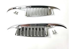Octane Lighting Door Handle Nail Guards Knuckle Shields Trim Accessory Pair Fits 60 61 62 63 64 Chevrolet Chevy Impala Bel Ai