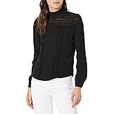 ECI New York Women's Ls Embroidery Blouse