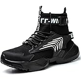 Nutropa Steel Toe Shoes for Men Women Work Safety Footwear Lightweight Breathable Comfortable Industrial Construction Sneakers